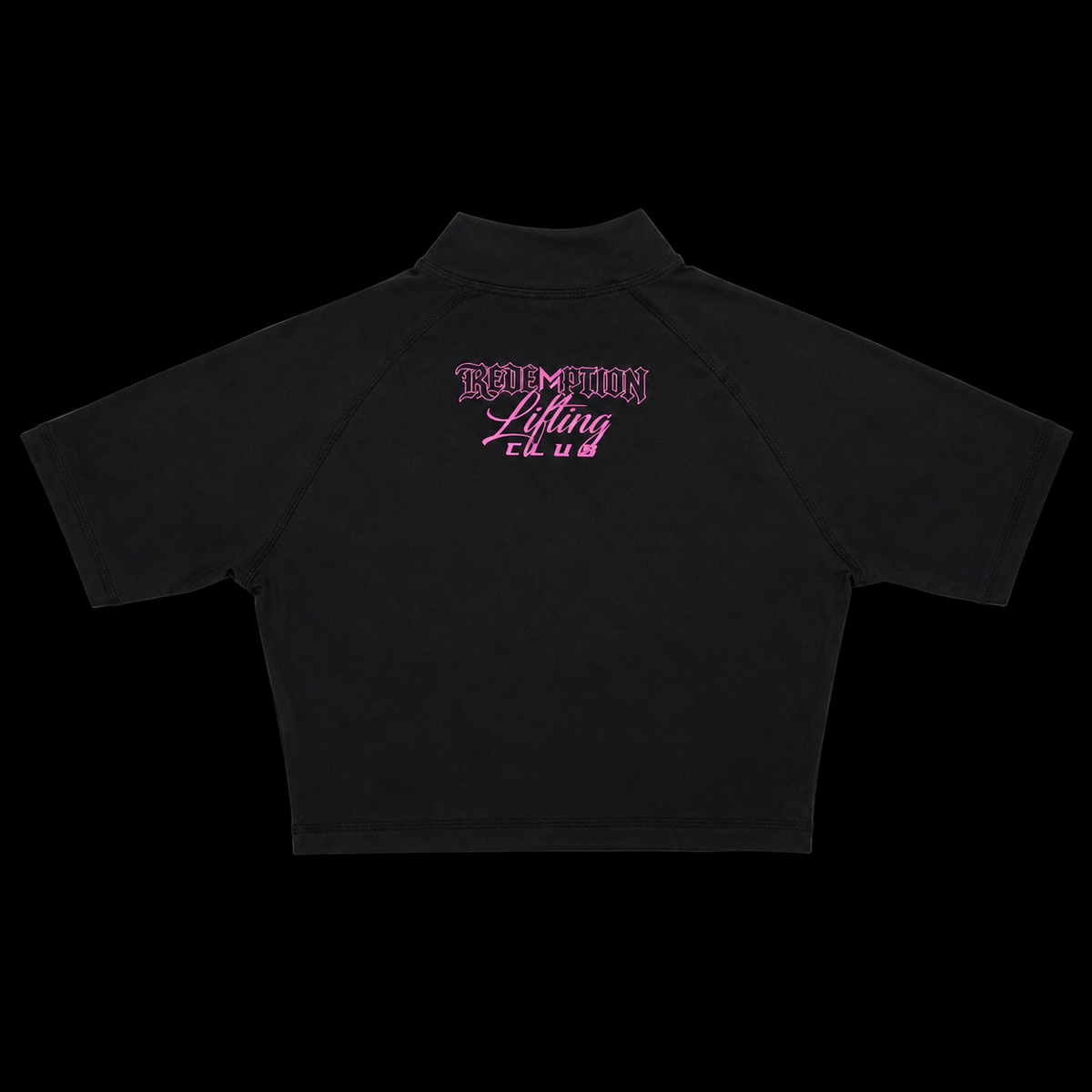 Redemption Lyfting club compression crop shirt