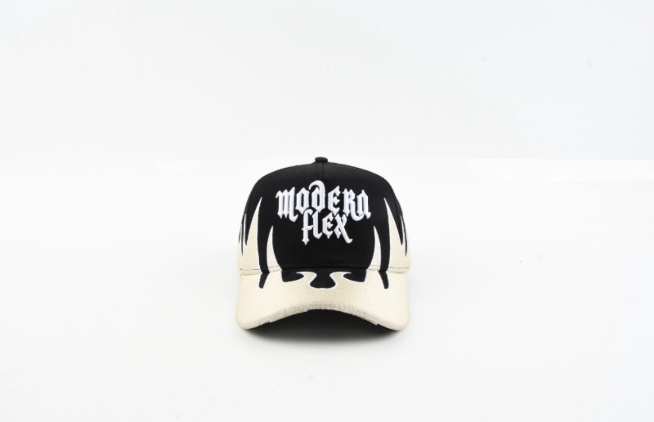 Modern Flex text stripe cap