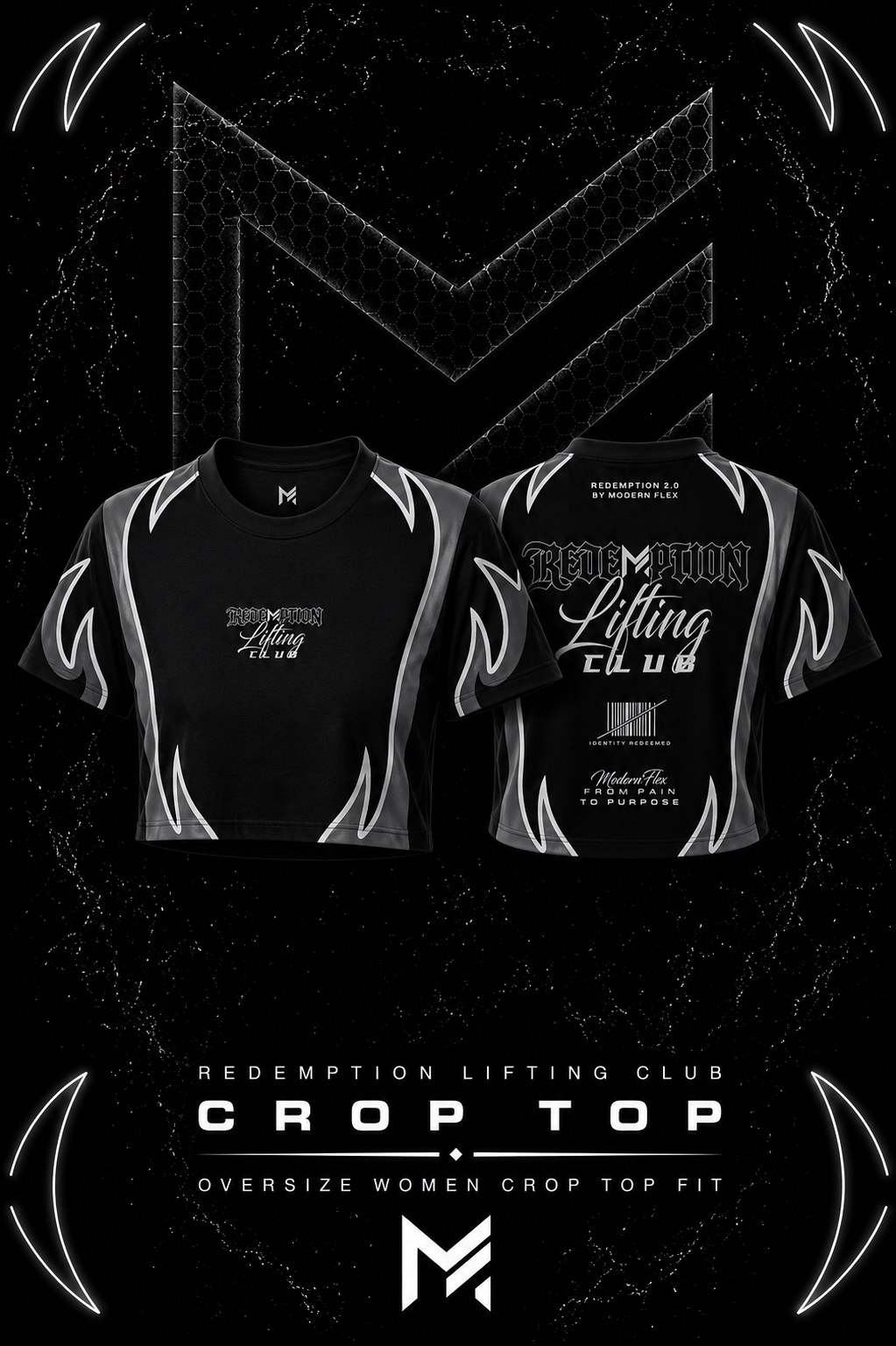 LIFTING CLUB Crop top shirt