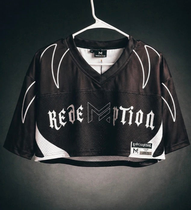 REDEMPTION Stripe Crop Jersey