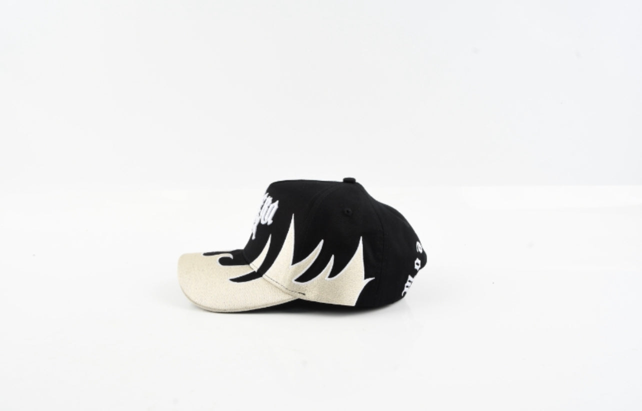 Modern Flex text stripe cap