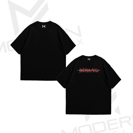 GHOTIC EMBROIDERY BLACK