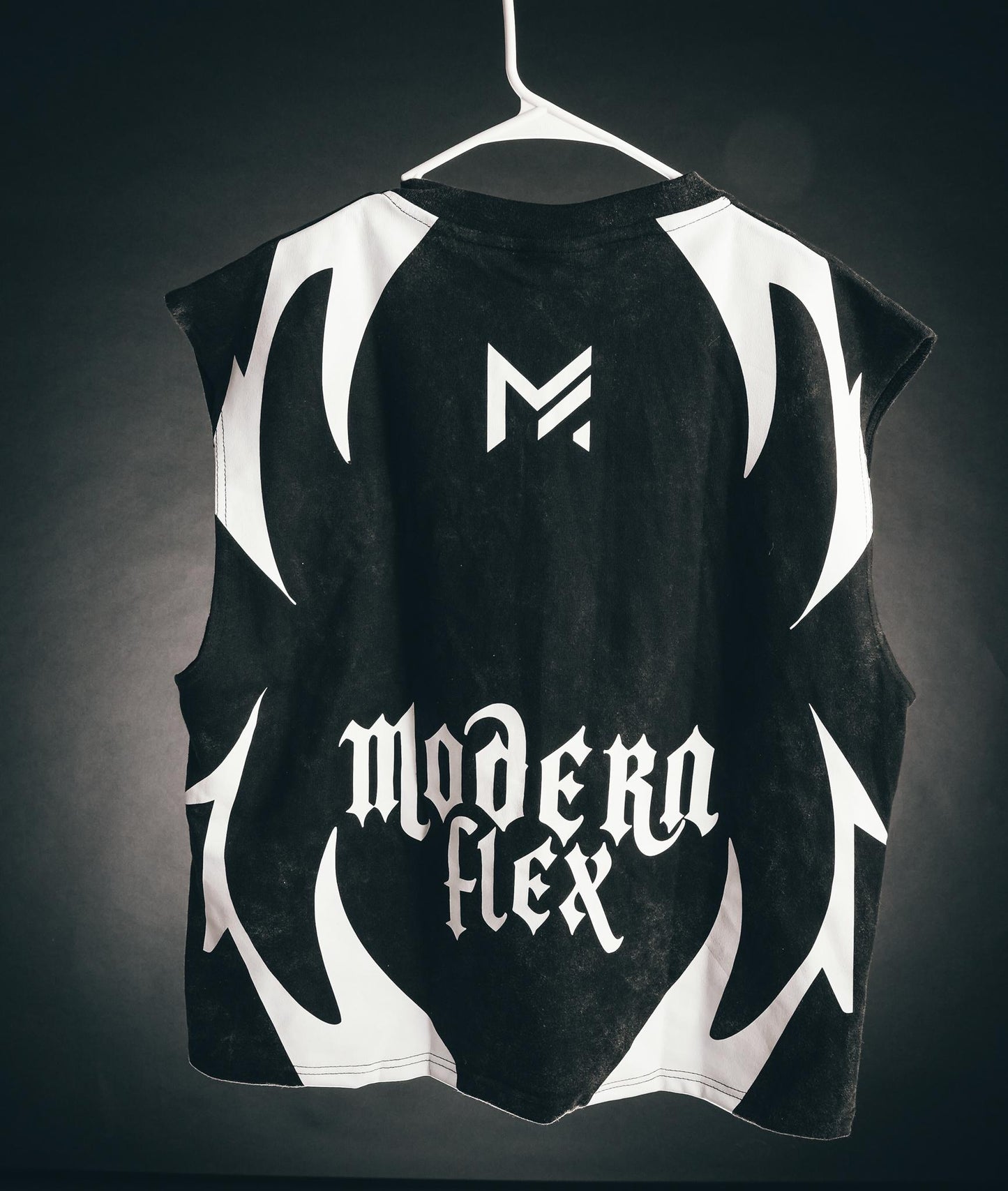 REDEMPTION MUSCLE TANK BLACK WASHED