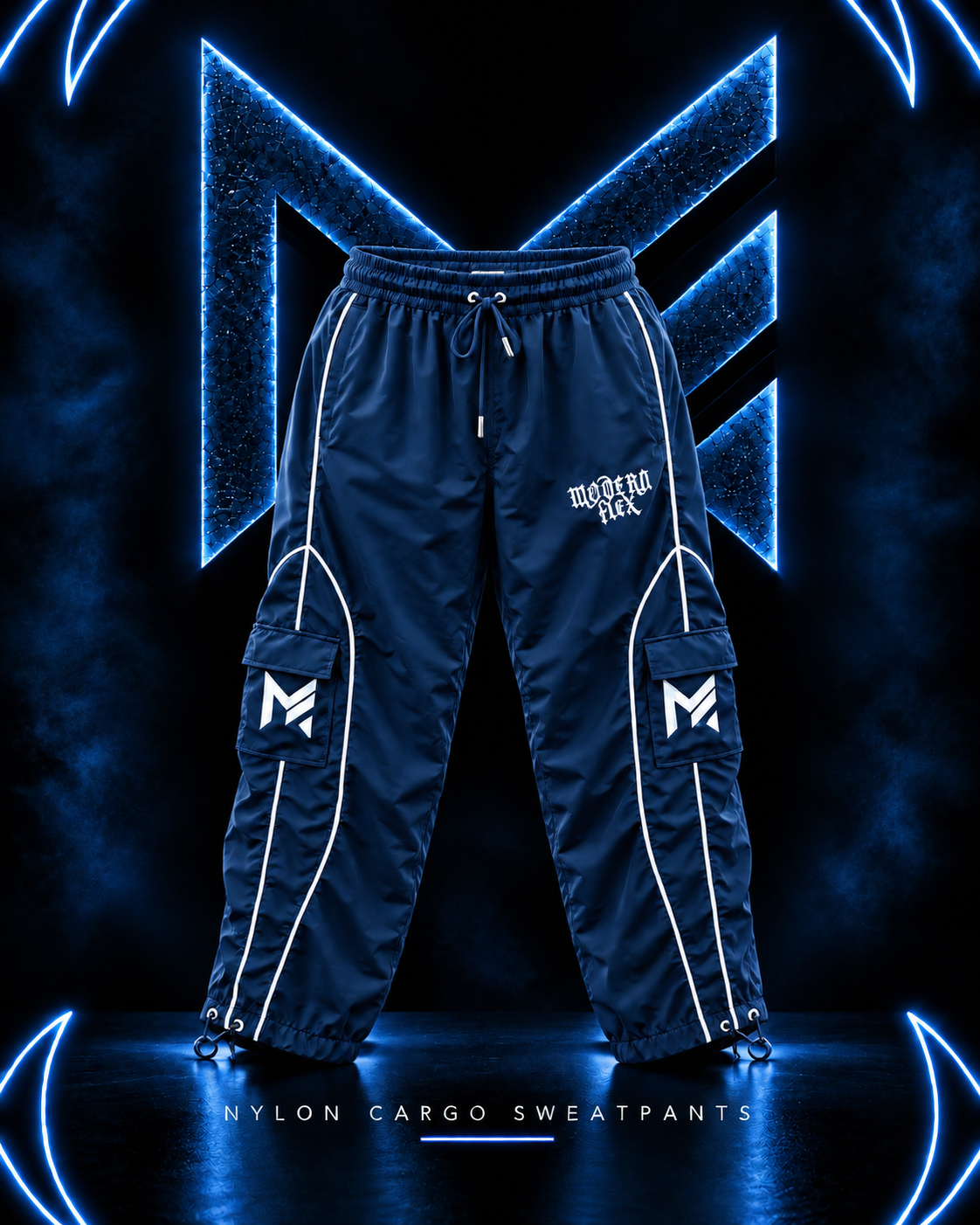 CARGO SWEATS Navy blue
