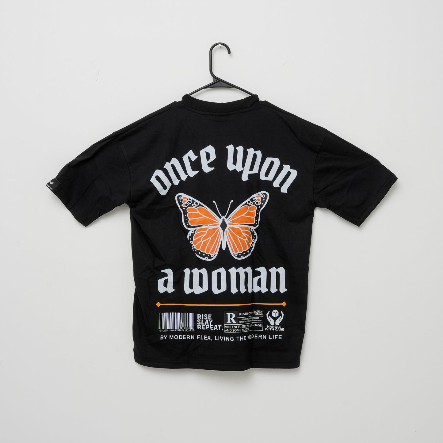 BUTTERFLY DROP OVERSIZED BLACK