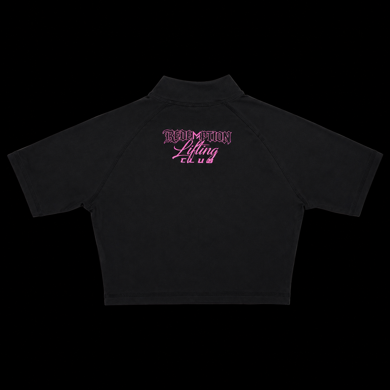 Redemption Lyfting club compression crop shirt