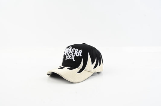 Modern Flex text stripe cap