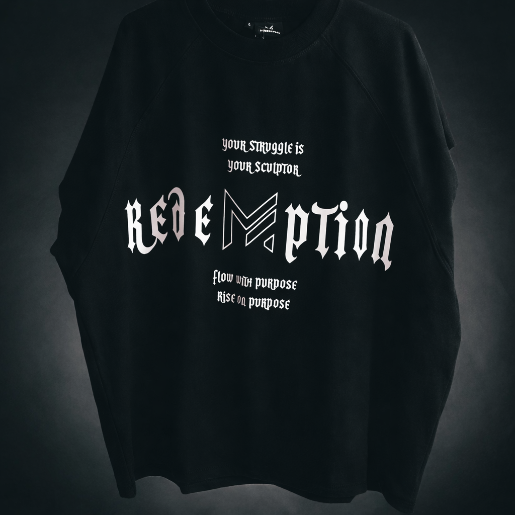 Acient burdens Black shoulder cut shirt