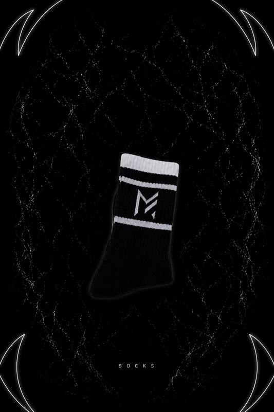 MF stripe sock black