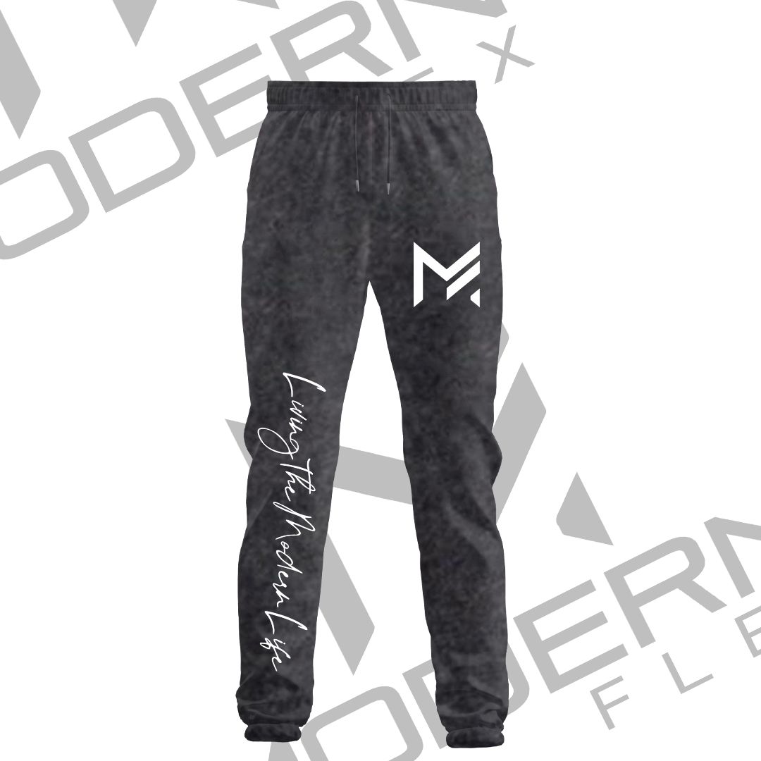 LIVING THE MODERN LIFE COTTON JOGGER GRAY